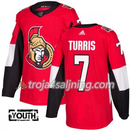 Ottawa Senators tröja Kyle Turris 7 Röd 2017-2018 Adidas Authentic - NHL Tröjor Barn Ottawa Senators tröja Kyle Turris 7 Röd 2017-2018 Adidas Authentic - NHL Tröjor Barn
